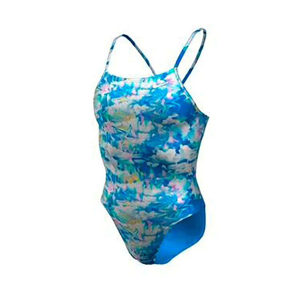 Nike Cutout Hydrastrong Multi Print Baddräkt female Nike Cutout Hydrastrong Multi Print Baddräkt female
