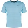 Nike Dri Fit Miler T-shirt Med Korta ärmar male, Worn blue / reflective silver