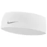 Nike Dri-fit Swoosh 2.0 Hårband male, White / silver