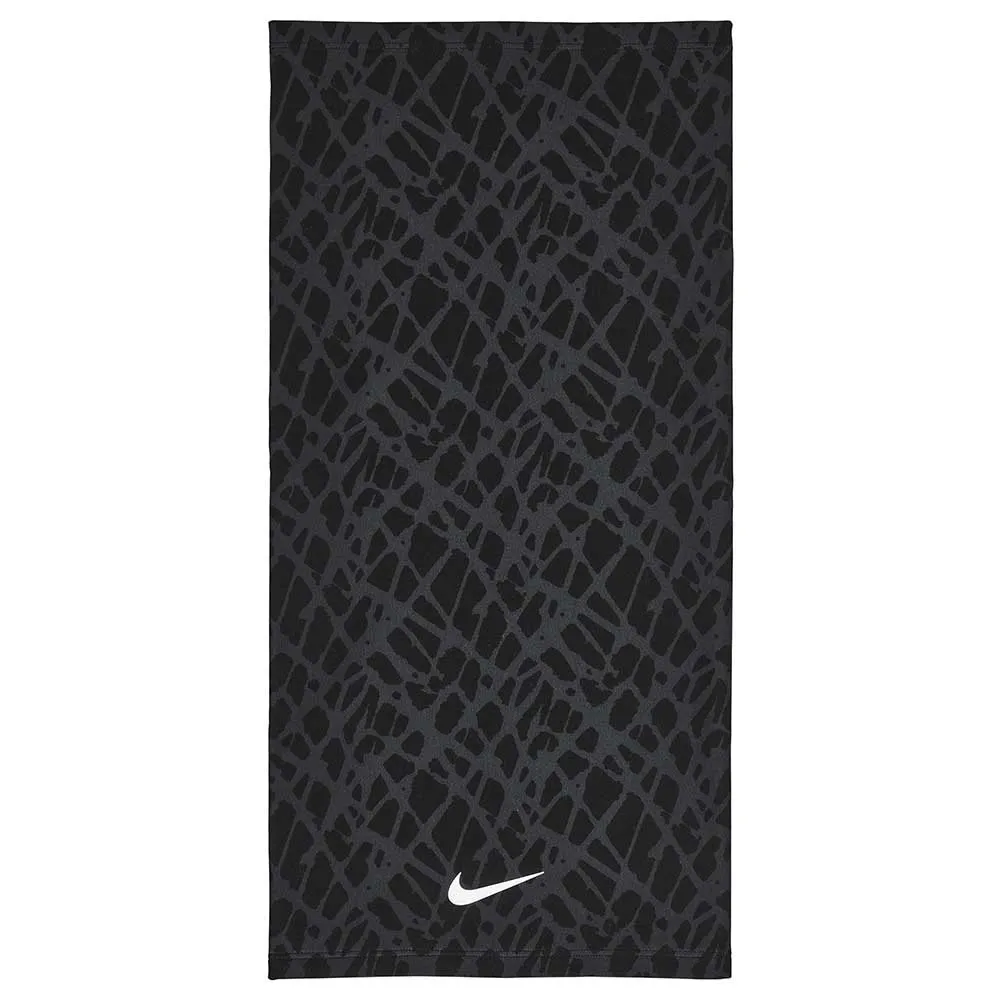 Nike Dri-fit Wrap 2.0 Printed Halsvärmare, Black / anthracite / silver