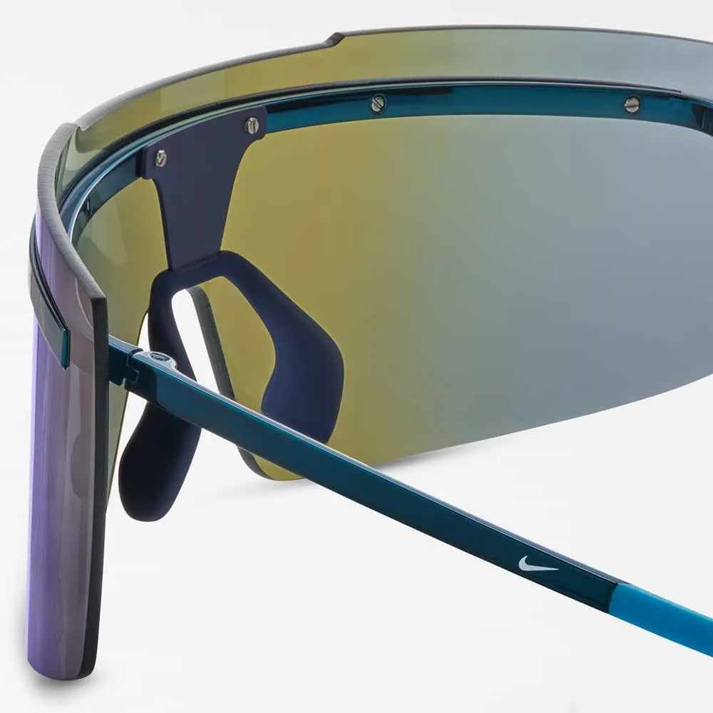 Nike Echo Shield Mirrored Solglasögon unisex, Navy / ultraviolet mirror, One Size Nike Echo Shield Mirrored Solglasögon unisex, Navy / ultraviolet mirror, One Size