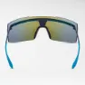 Nike Echo Shield Mirrored Solglasögon unisex, Navy / ultraviolet mirror, One Size