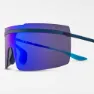 Nike Echo Shield Mirrored Solglasögon unisex, Navy / ultraviolet mirror, One Size
