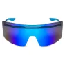 Nike Echo Shield Mirrored Solglasögon unisex, Navy / ultraviolet mirror, One Size