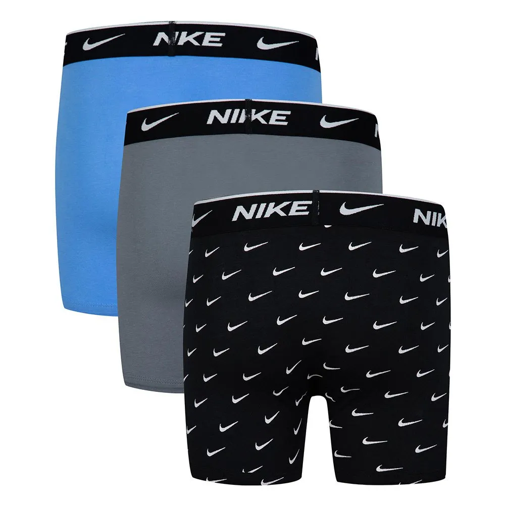Nike Eday Cotton Printed Badbyxor Boxer 3 Enheter