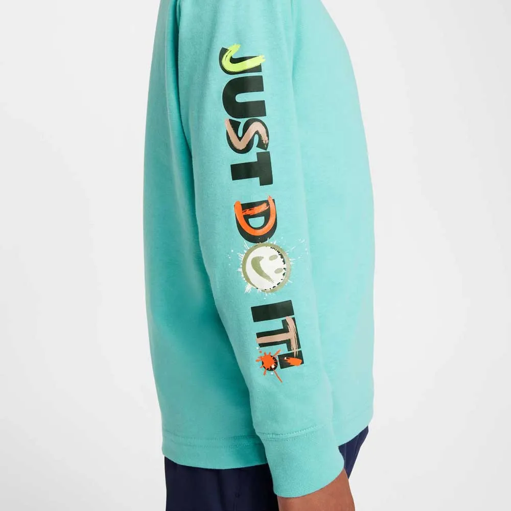 Nike Express Yourself T-shirt Med Lång ärm, Green frost, 6-7Y