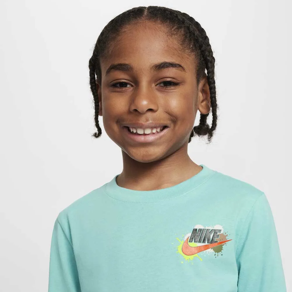 Nike Express Yourself T-shirt Med Lång ärm, Green frost, 6-7Y