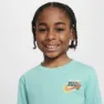 Nike Express Yourself T-shirt Med Lång ärm, Green frost, 6-7Y