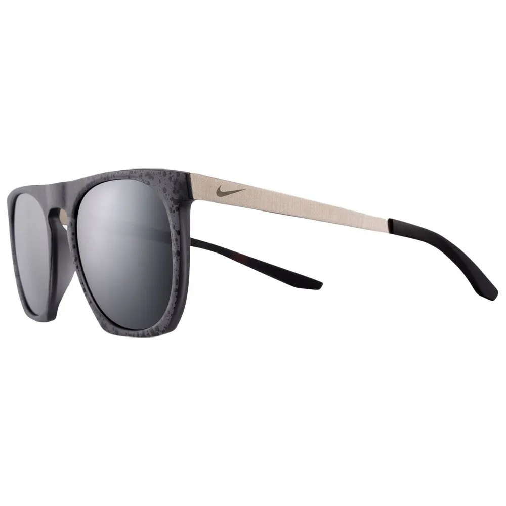 Nike Flatspot Se Solglasögon, Black grit / dark grey / black, Black/CAT3 Mirrored