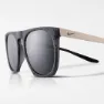 Nike Flatspot Se Solglasögon, Black grit / dark grey / black, Black/CAT3 Mirrored