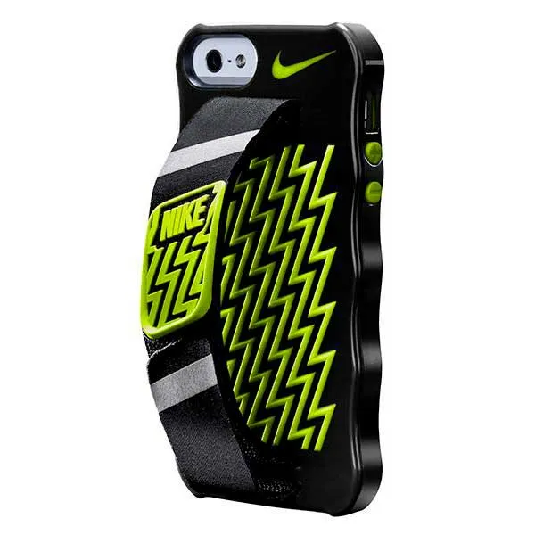 Nike Handhållet Iphone-skal unisex, Black / volt, One Size