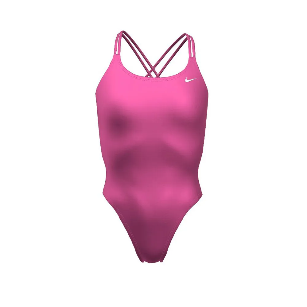 Nike Hydrastrong Solid Spiderback Baddräkt female Nike Hydrastrong Solid Spiderback Baddräkt female