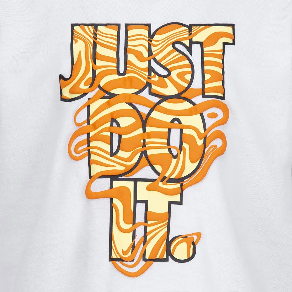 Nike Just Do It Waves T-shirt Med Korta ärmar, Sail, 6-7Y