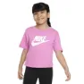 Nike Knit T-shirt Med Korta ärmar, Playful pink, 6-7Y