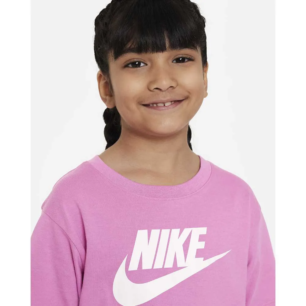 Nike Knit T-shirt Med Korta ärmar, Playful pink, 6-7Y