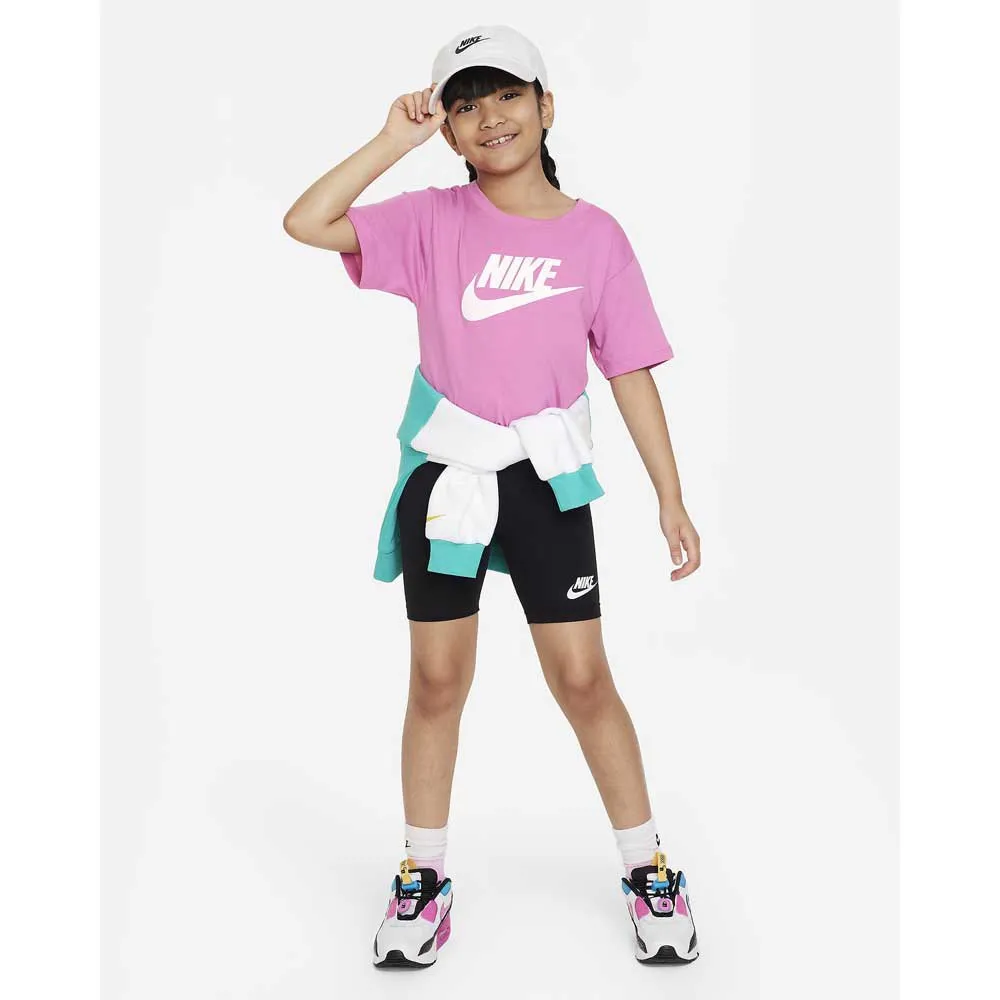 Nike Knit T-shirt Med Korta ärmar, Playful pink, 6-7Y