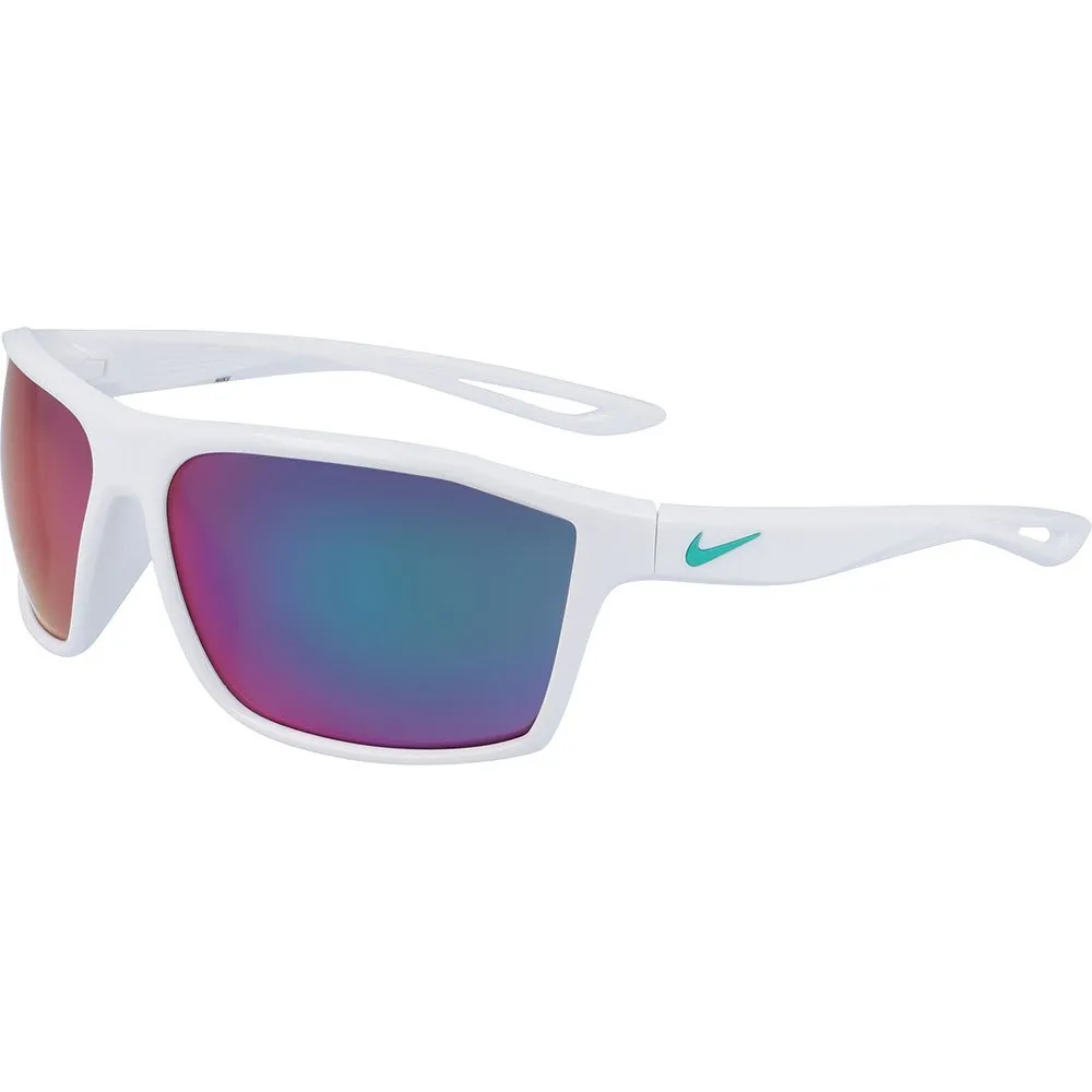 Nike Legend S Solglasögon, White / grey / teal, White/CAT3 Mirrored