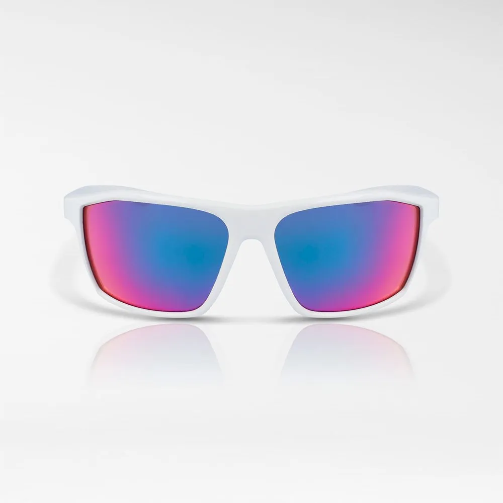 Nike Legend S Solglasögon, White / grey / teal, White/CAT3 Mirrored