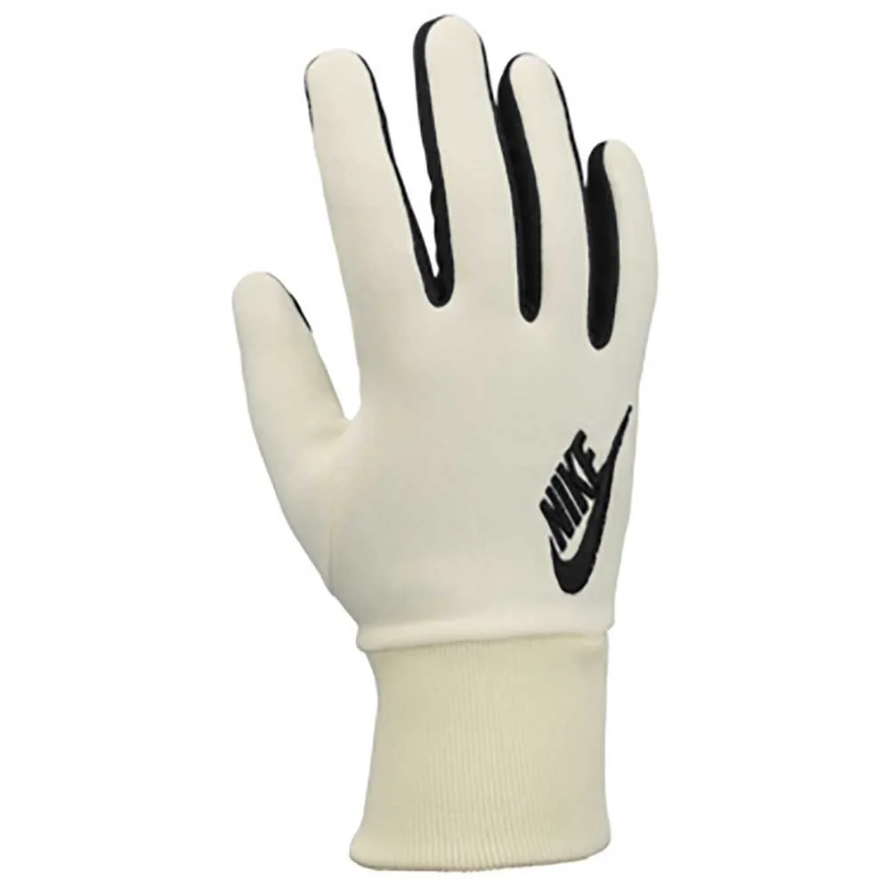 Nike Lg Club Fleece Handskar female, White / black / black Nike Lg Club Fleece Handskar female, White / black / black