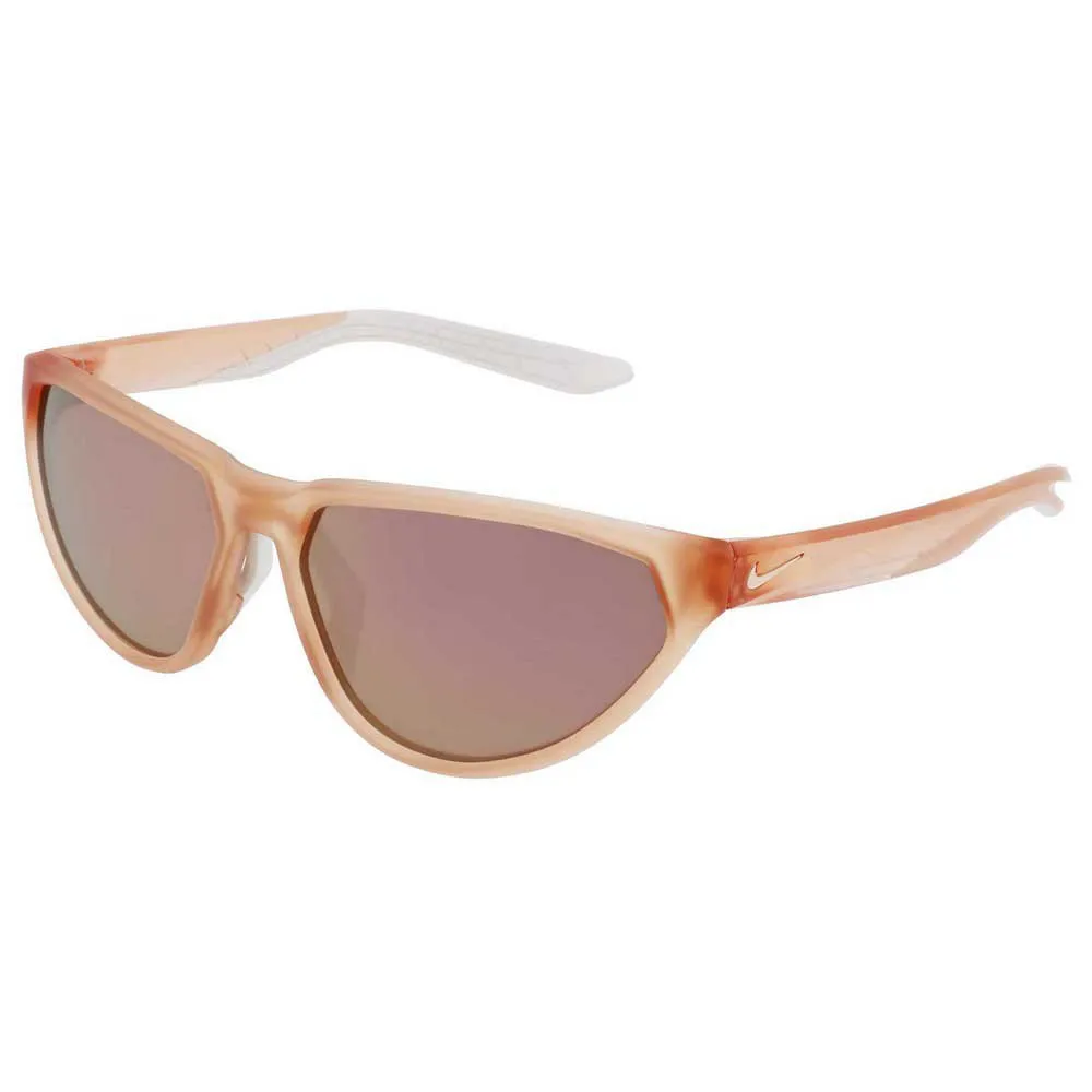 Nike Maverick Fierce Solglasögon, Matte washed coral, Brown Rose Mirrored/CAT3