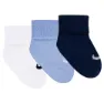 Nike Nn0995 Quarter Korta Strumpor 6 Par, Cobalt bliss, EU 15