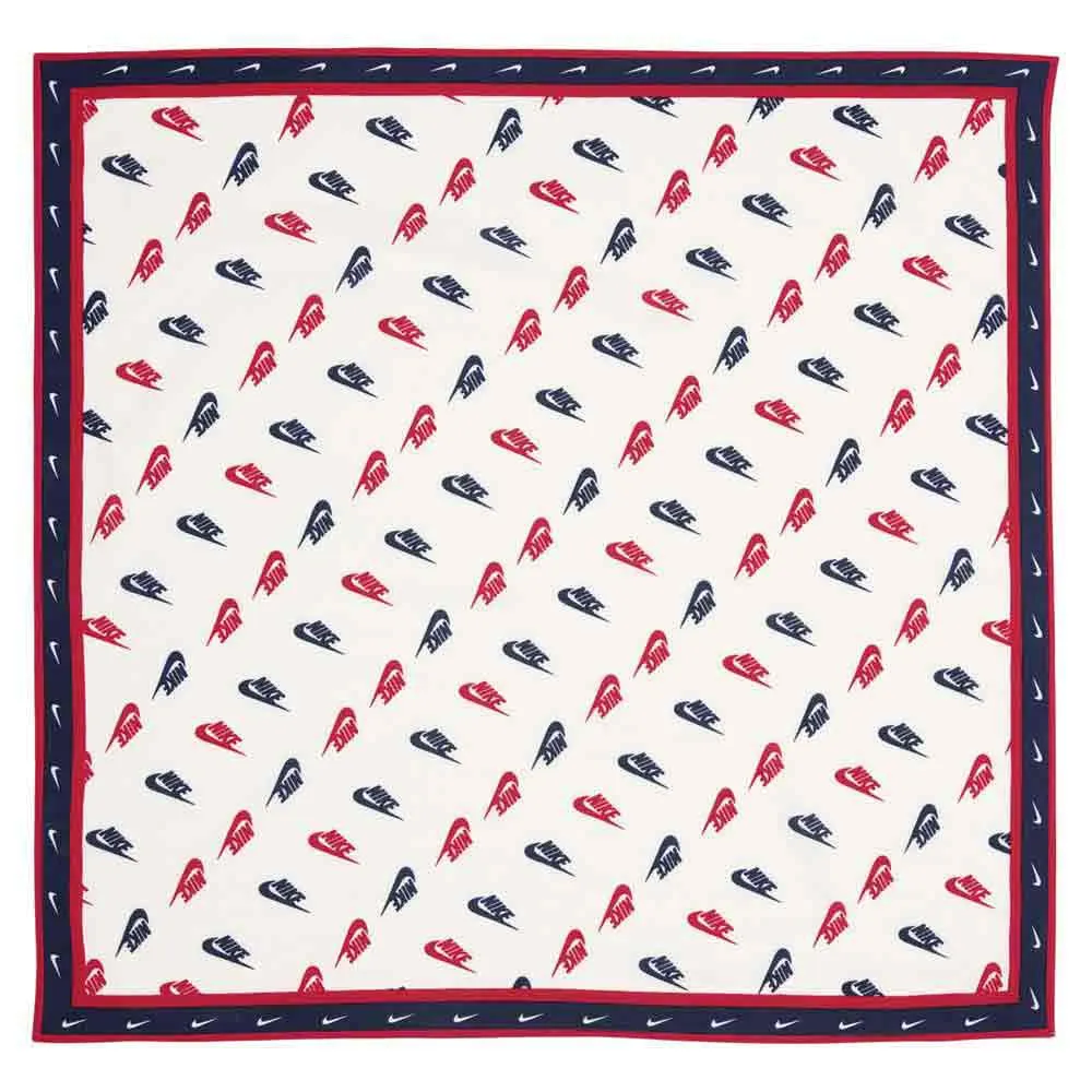Nike Printed Cotton Hårband male, White / red / blue