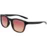 Nike Rebelry M Dv6956 Solglasögon, Black / black, Gradient Rose- Peach/CAT2