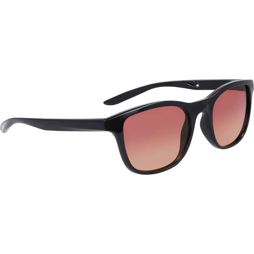 Nike Rebelry M Dv6956 Solglasögon, Black / black, Gradient Rose- Peach/CAT2
