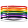 Nike Skinny 8 Pack Hårband male, Red / orange / yellow