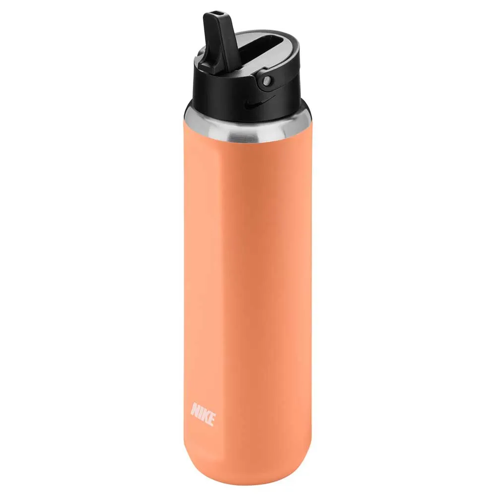 Nike Ss Recharge Straw 24oz/710ml Vattenflaska, Apricot agate / black / sail, One Size Nike Ss Recharge Straw 24oz/710ml Vattenflaska, Apricot agate / black / sail, One Size