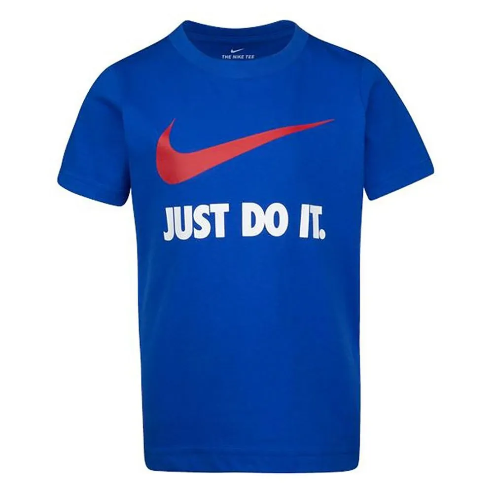 Nike Swoosh Just Do It T-shirt Med Korta ärmar, Game royal, 6-7Y