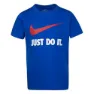 Nike Swoosh Just Do It T-shirt Med Korta ärmar, Game royal, 6-7Y