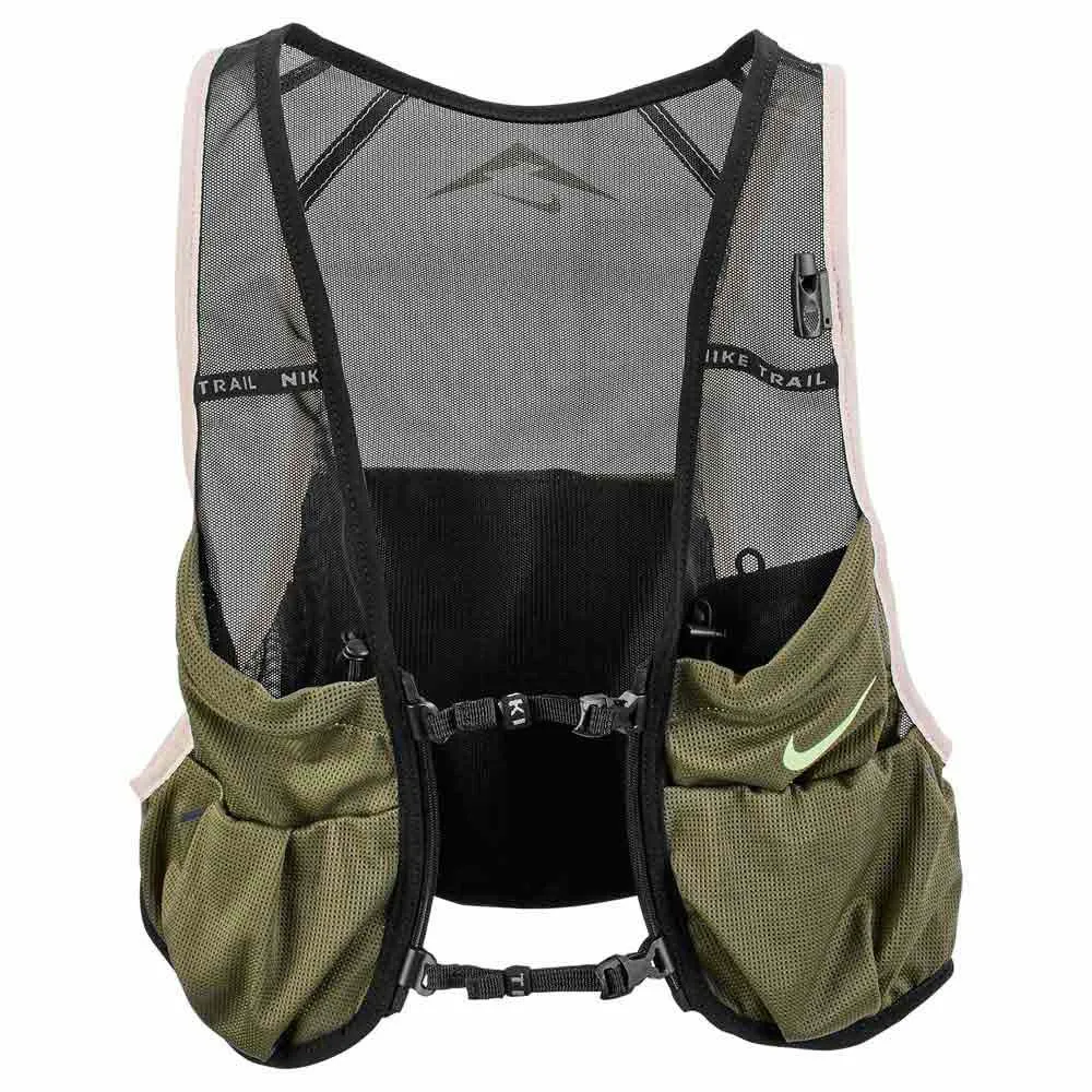 Nike Trail 2.0 Hydreringsväst, Black / medium olive / vapor green, L/XL Nike Trail 2.0 Hydreringsväst, Black / medium olive / vapor green, L/XL