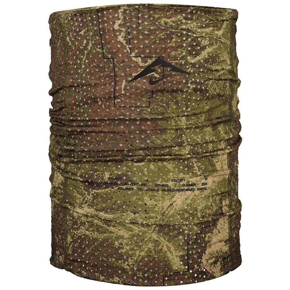 Nike Wrap Trail Printed Hårband male, Green / black