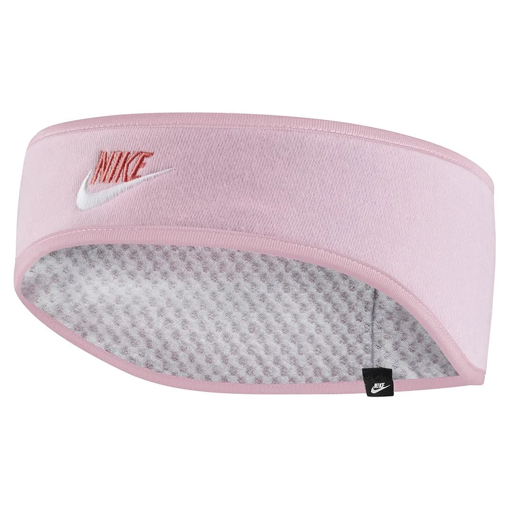 Nike Y Club Fleece Hårband unisex, Pink / grey / white