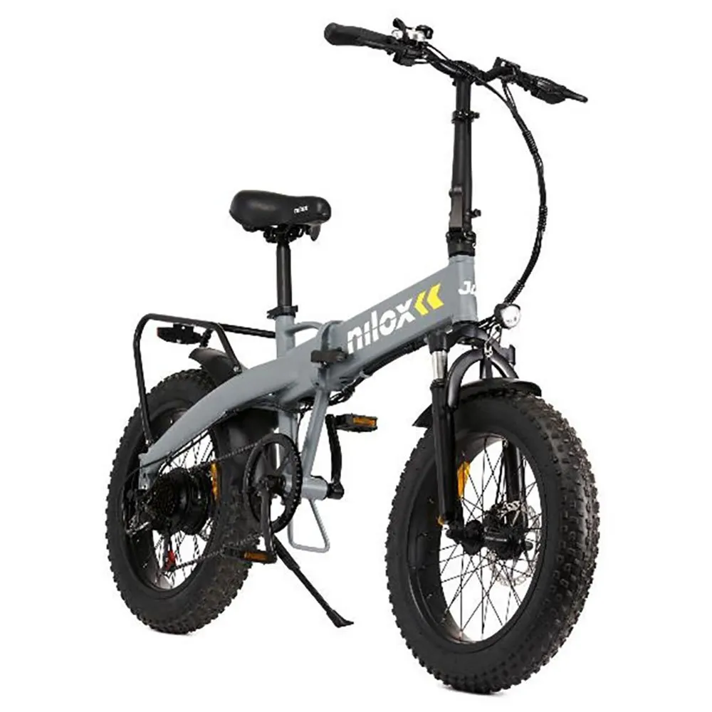 Nilox J4 Plus Hopvikbar Elcykel, Grey, One Size, 13Wh Nilox J4 Plus Hopvikbar Elcykel, Grey, One Size, 13Wh
