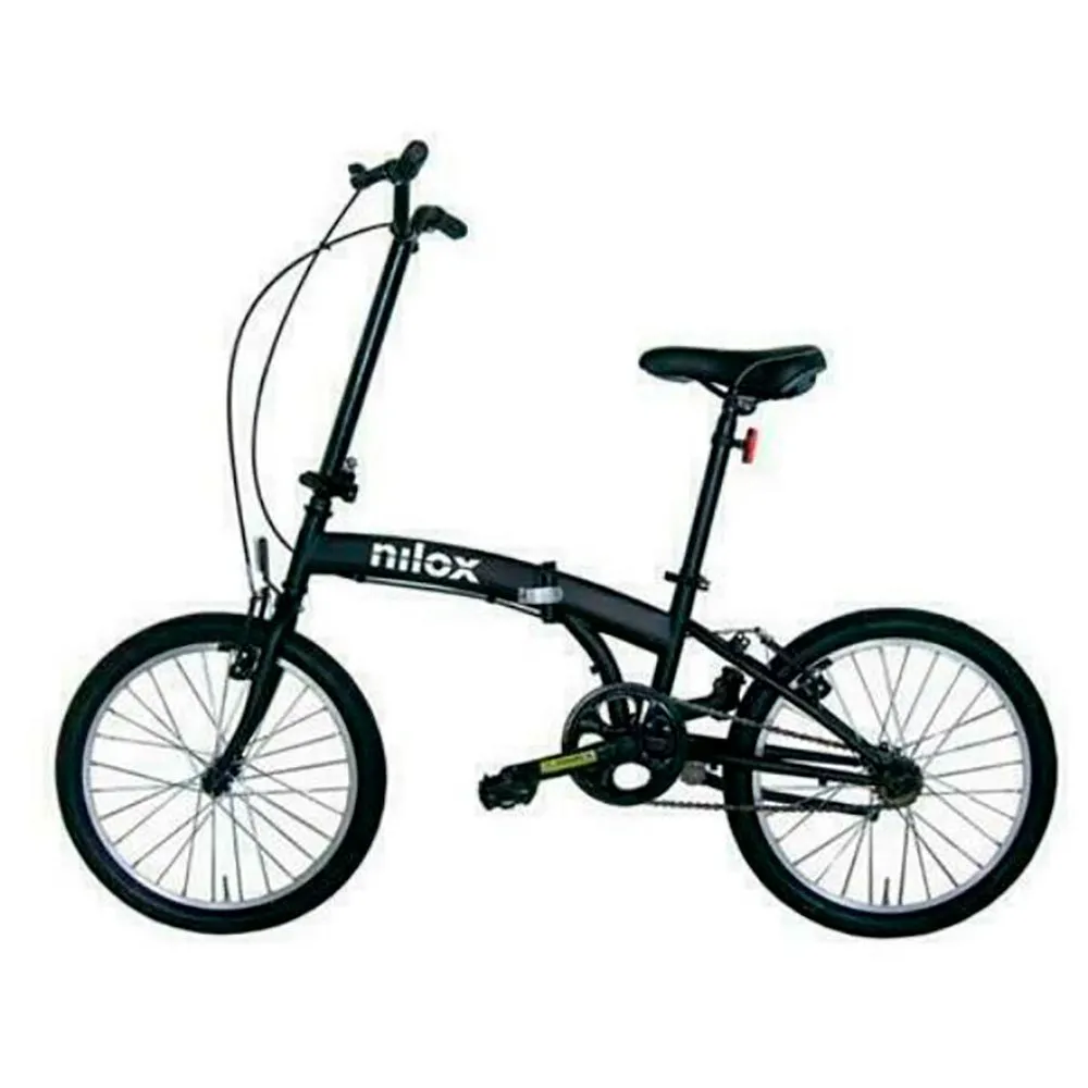 Nilox Nxmb20v1 20´´ Hopfällbar Cykel, Black, One Size