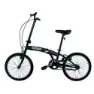 Nilox Nxmb20v1 20´´ Hopfällbar Cykel, Black, One Size