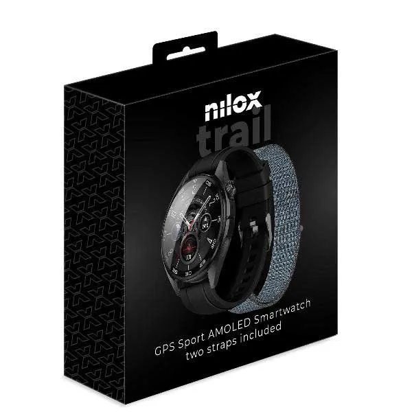 Nilox Trailpro Gps Smartklocka, Black Nilox Trailpro Gps Smartklocka, Black