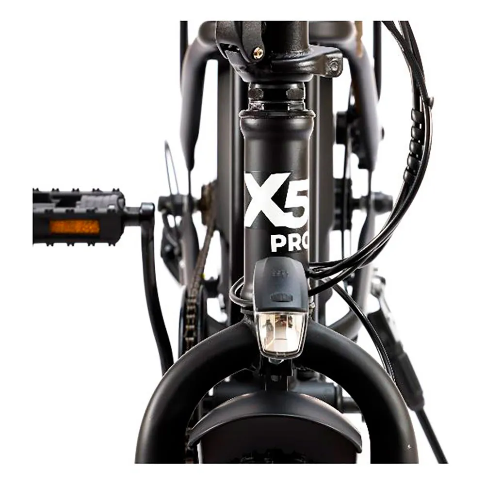 Nilox X5pro Hopvikbar Elcykel, Black, One Size, 250Wh