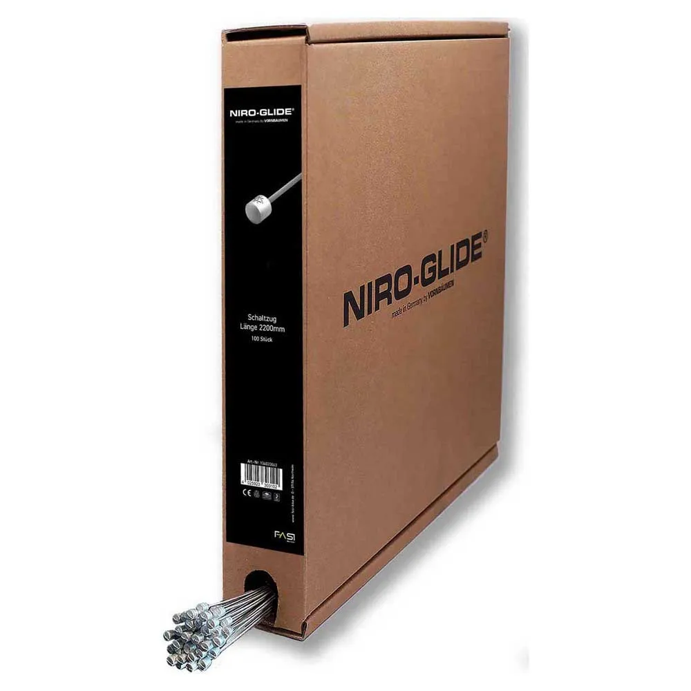 Niro-Glide Växelvajer 50 Enheter, Silver, 2200mm