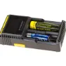 Nitecore Digicharger D2 Batteriladdare, Black, One Size