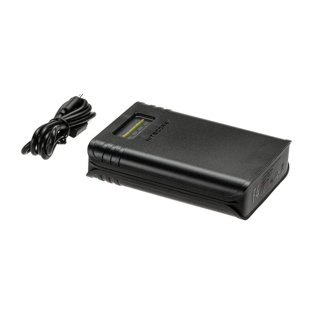 Nitecore F4 Flexible Power Bank Batteriladdare, Black, One Size