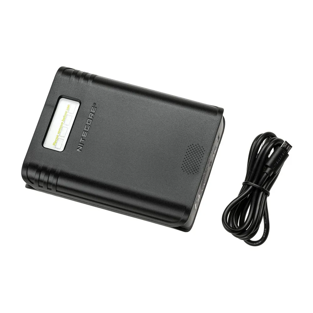 Nitecore F4 Flexible Power Bank Batteriladdare, Black, One Size
