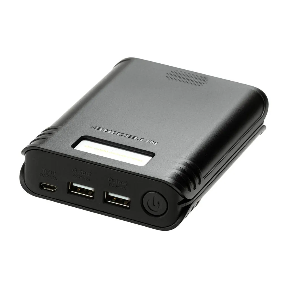 Nitecore F4 Flexible Power Bank Batteriladdare, Black, One Size