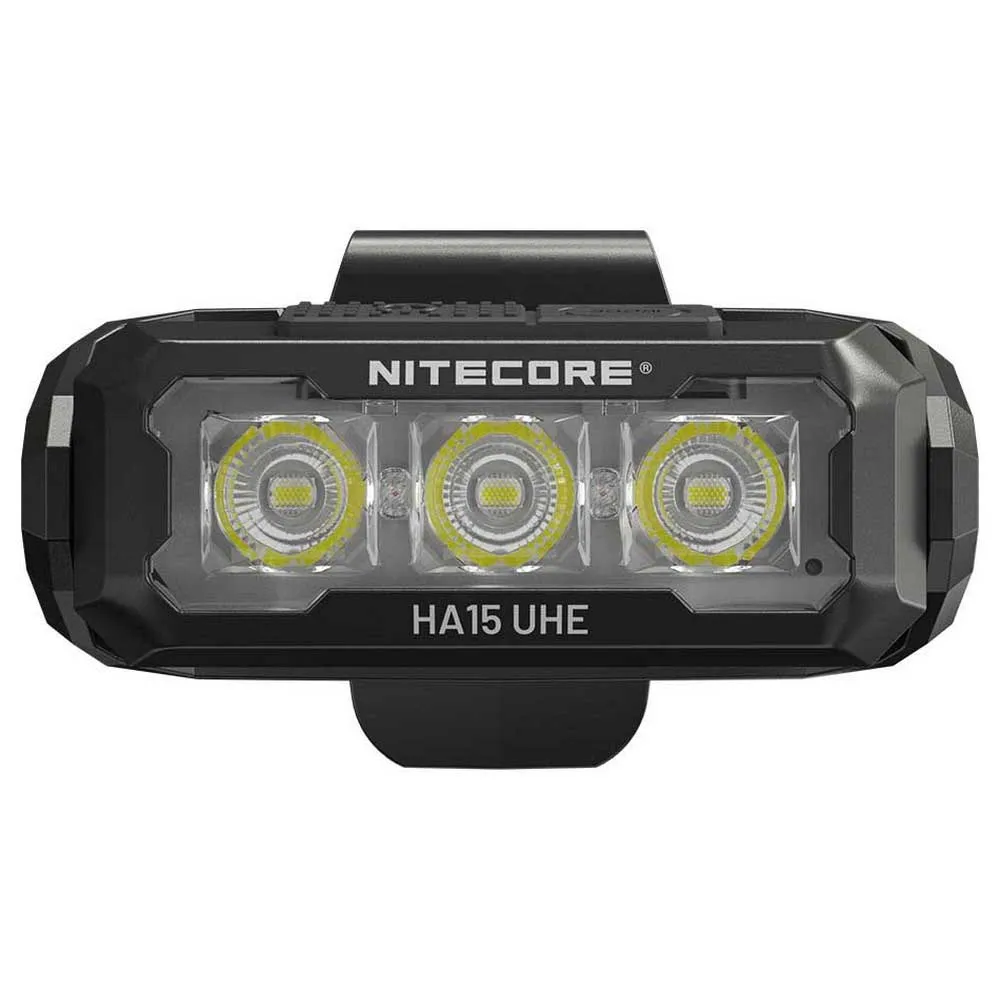 Nitecore Ha15 Uhe Pannlampa, Black / yellow, 400 Lumens