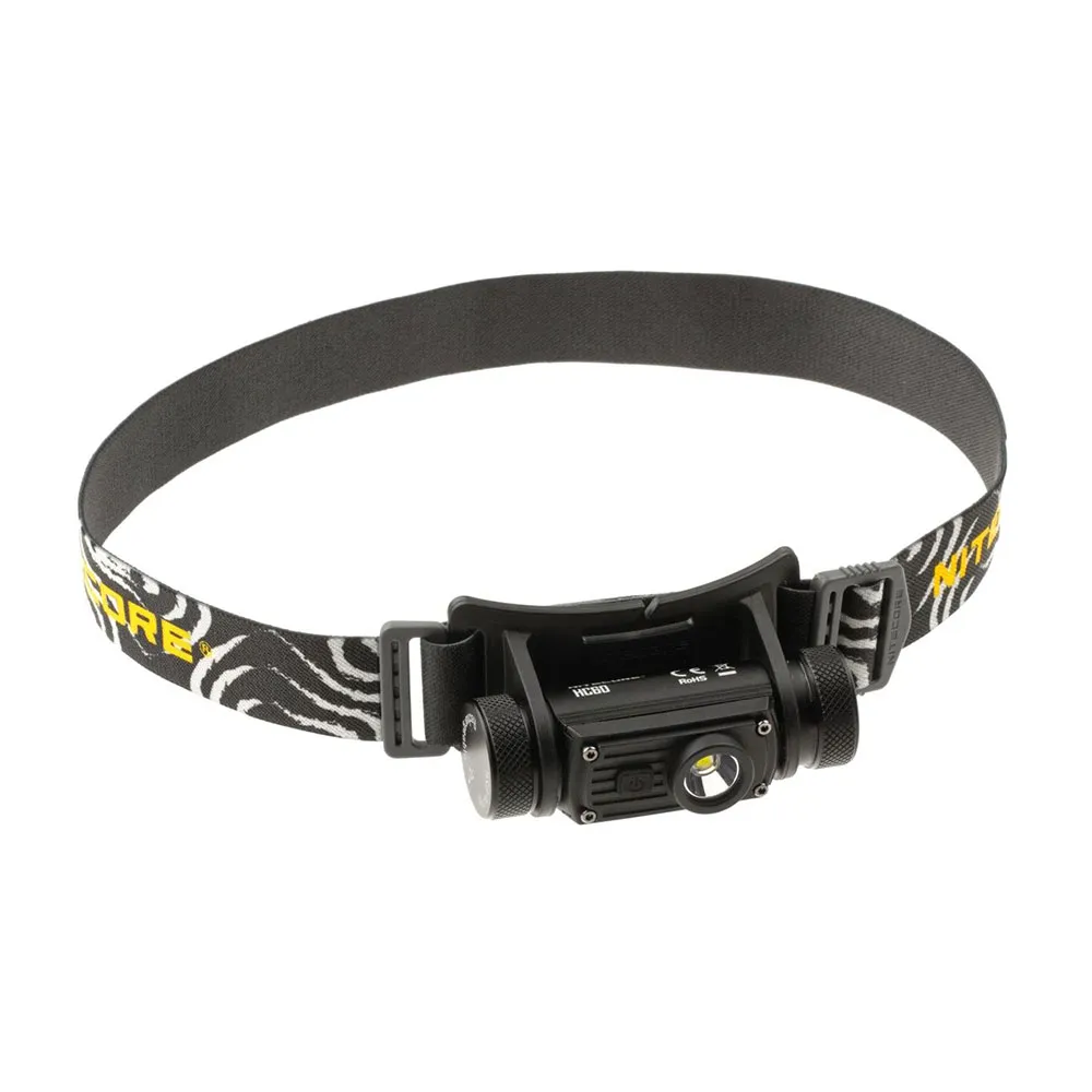 Nitecore Hc60 Pannlampa, Black, One Size