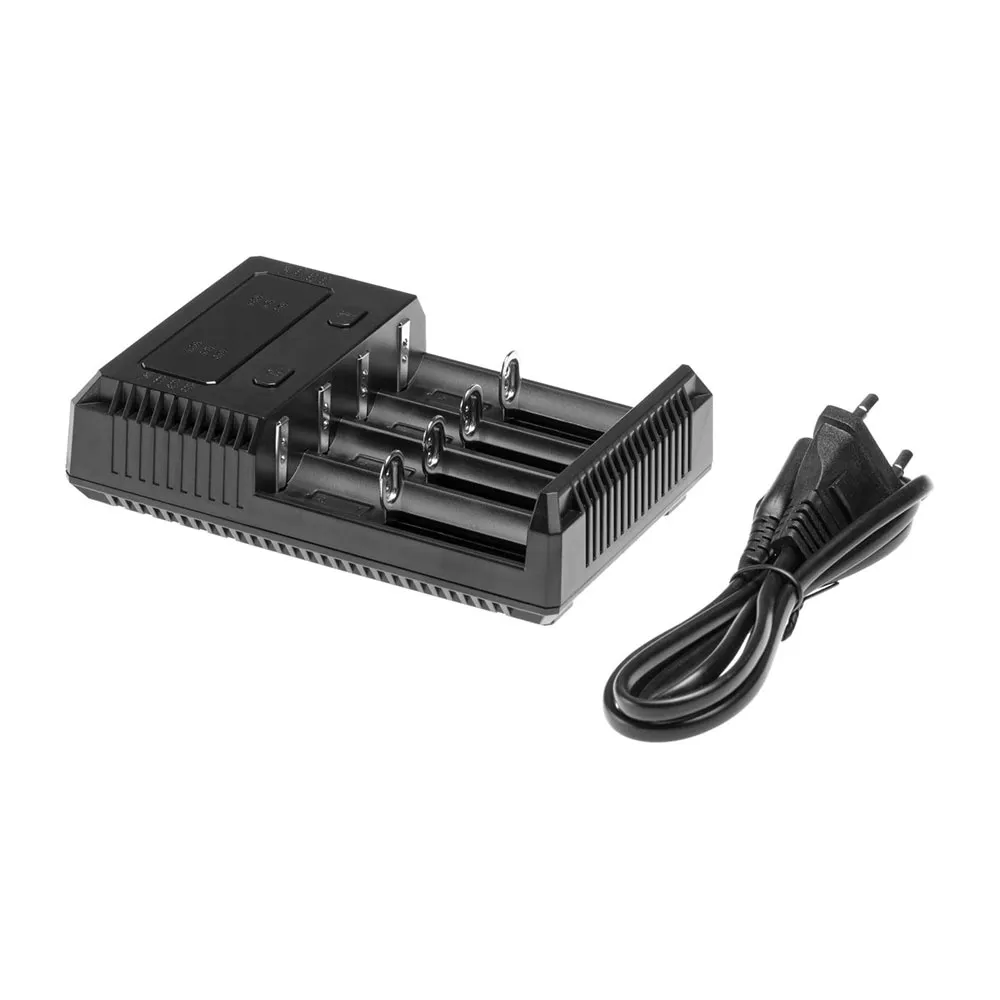 Nitecore Intellicharger New I4 Batteriladdare, Black, One Size