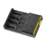 Nitecore Intellicharger New I4 Batteriladdare, Black, One Size