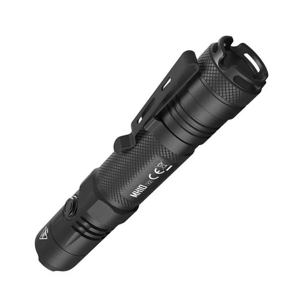 Nitecore Mh10 V2 Ficklampa, Black, 1200 Lumens